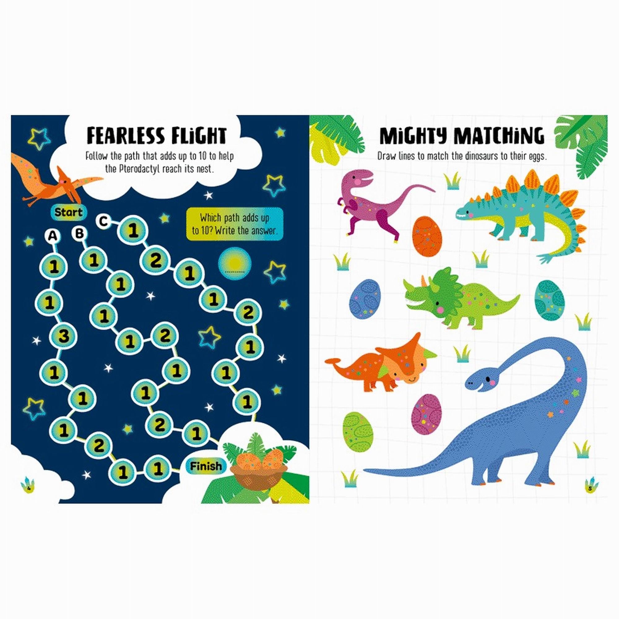 house-of-marbles-glow-in-the-dark-dino-land-stickers-stationery-play-toy-book-hom-404177-03