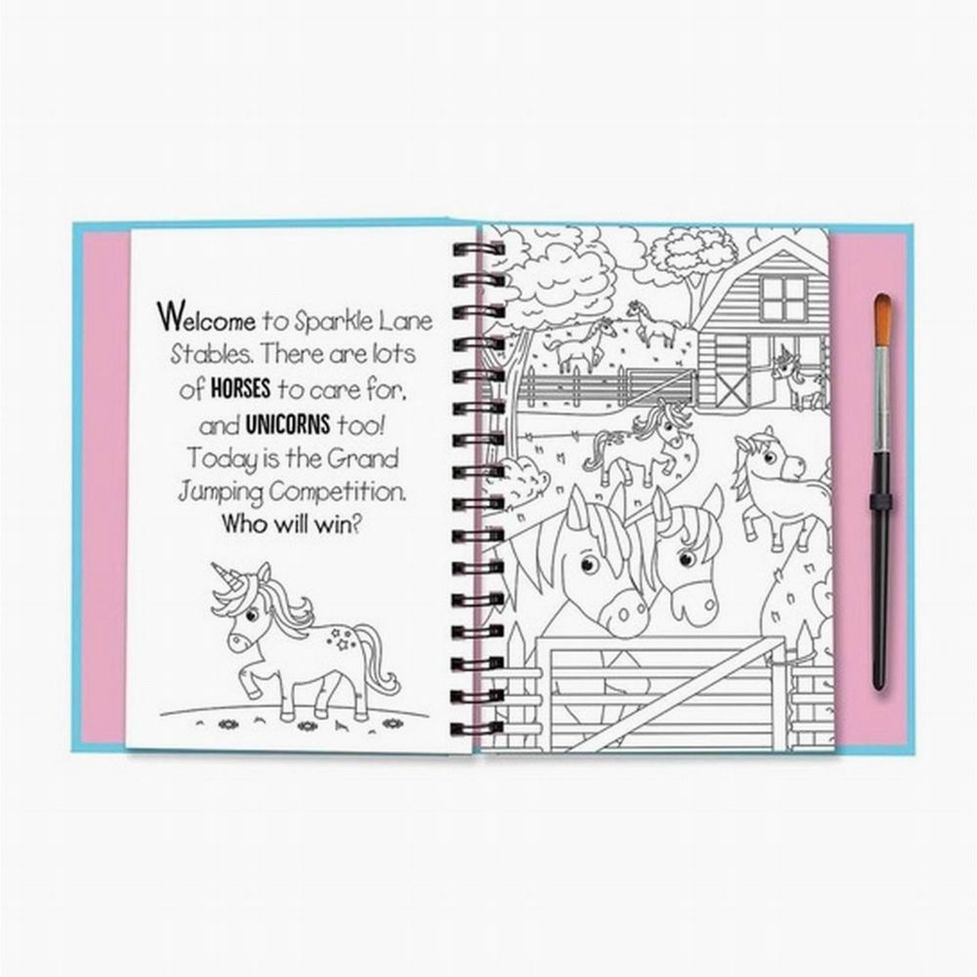 house-of-marbles-horses-unicorns-magic-water-play-toy-stationery-book-hom-402952-02