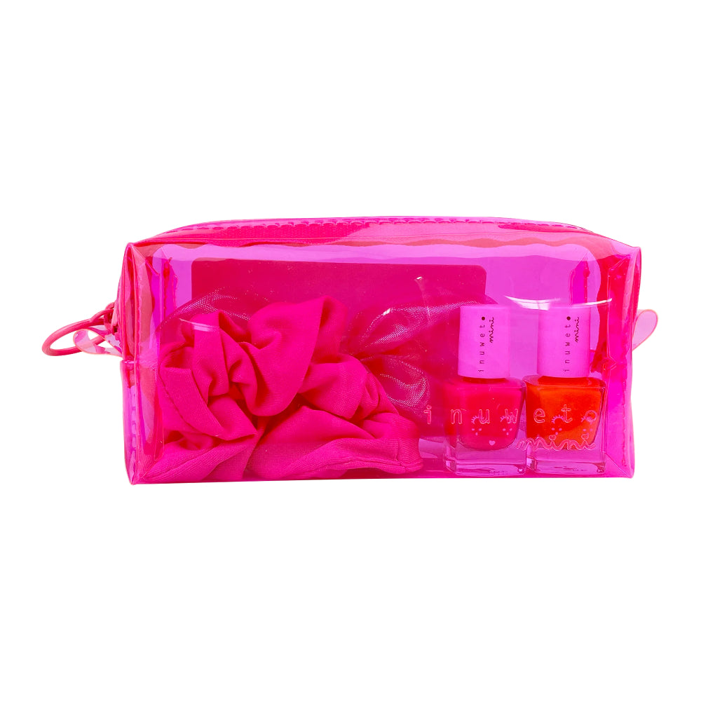 inuwet-beauty-mania-pouch-neon-pink-inuw-vinvao20