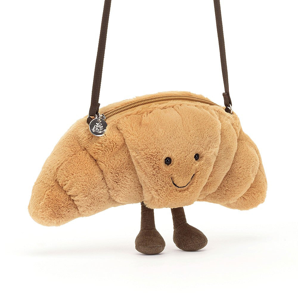 ぬいぐるみ Amuseable croissant bag charms Jellycat Amuseable Bag Charm - Croissant – Shinzo Japanese Gifts