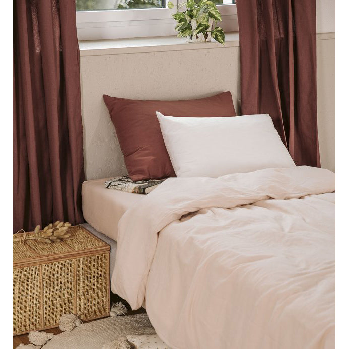 kadolis-organic-cotton-pillow-case-40x60cm-rose-nude-80-thread-count-kado-tacos4060ros