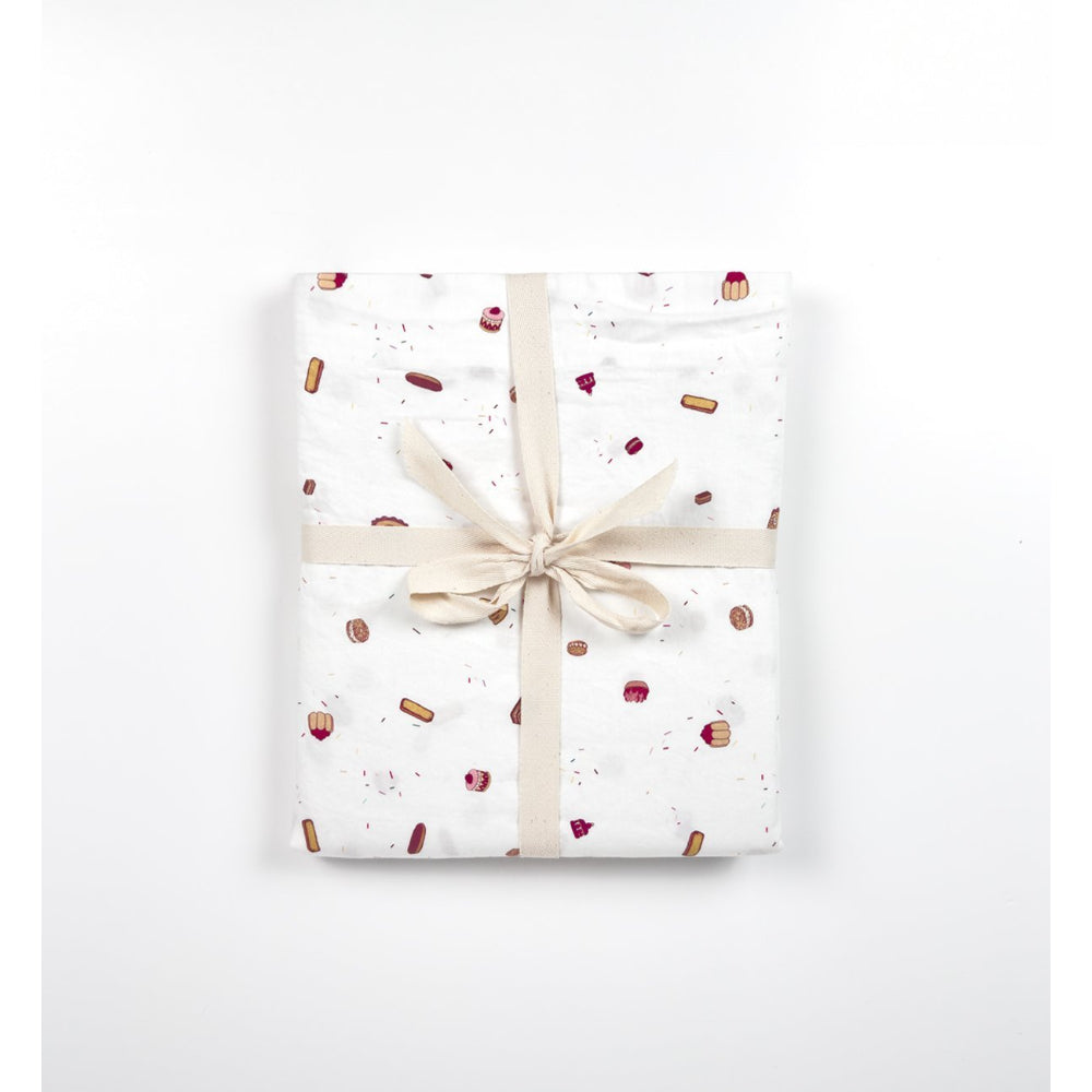 kadolis-printed-fitted-sheet-organic-cotton-90x200cm-gourmandises-kado-dhco90200gmd