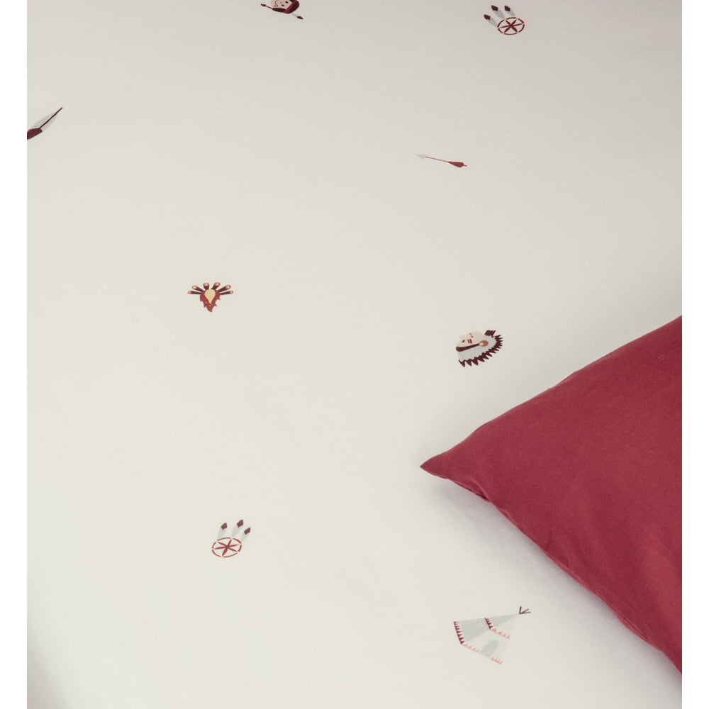 kadolis-printed-fitted-sheet-organic-cotton-90x200cm-petite-plume-kado-dhco90200ppl