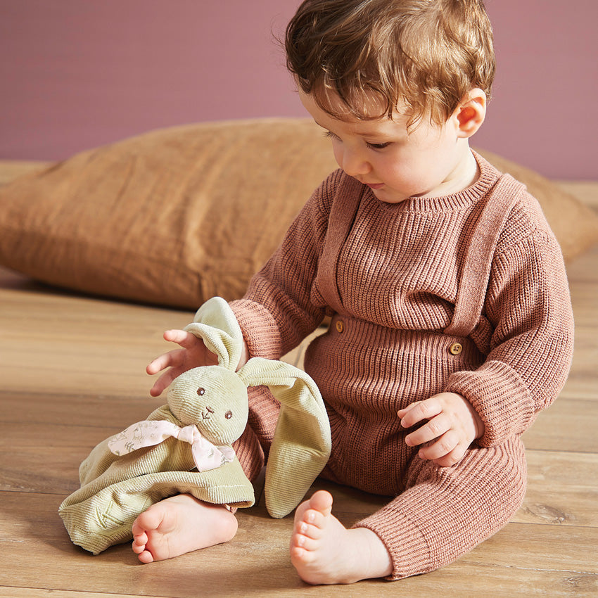 Kaloo Doudou Rabbit Green – Petit Bazaar