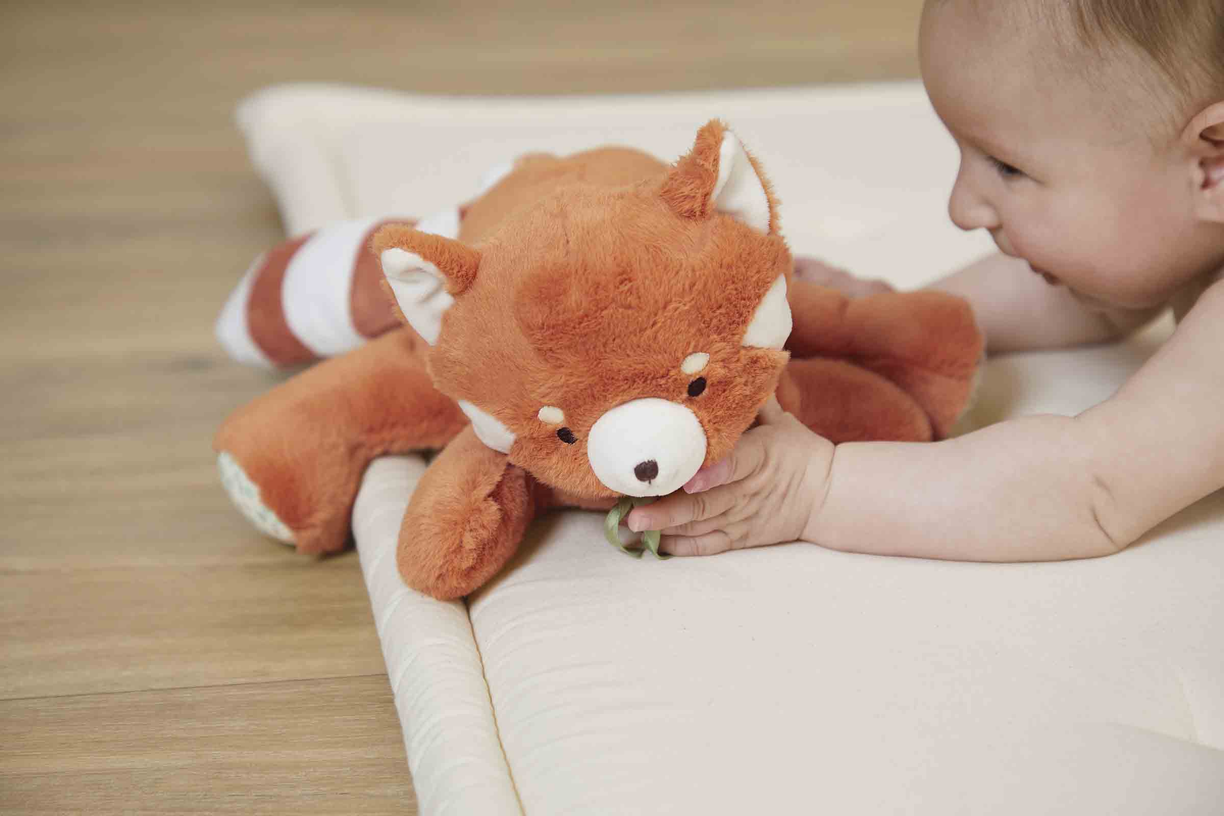 kaloo-weighted-red-panda-plush-kalo-k206002