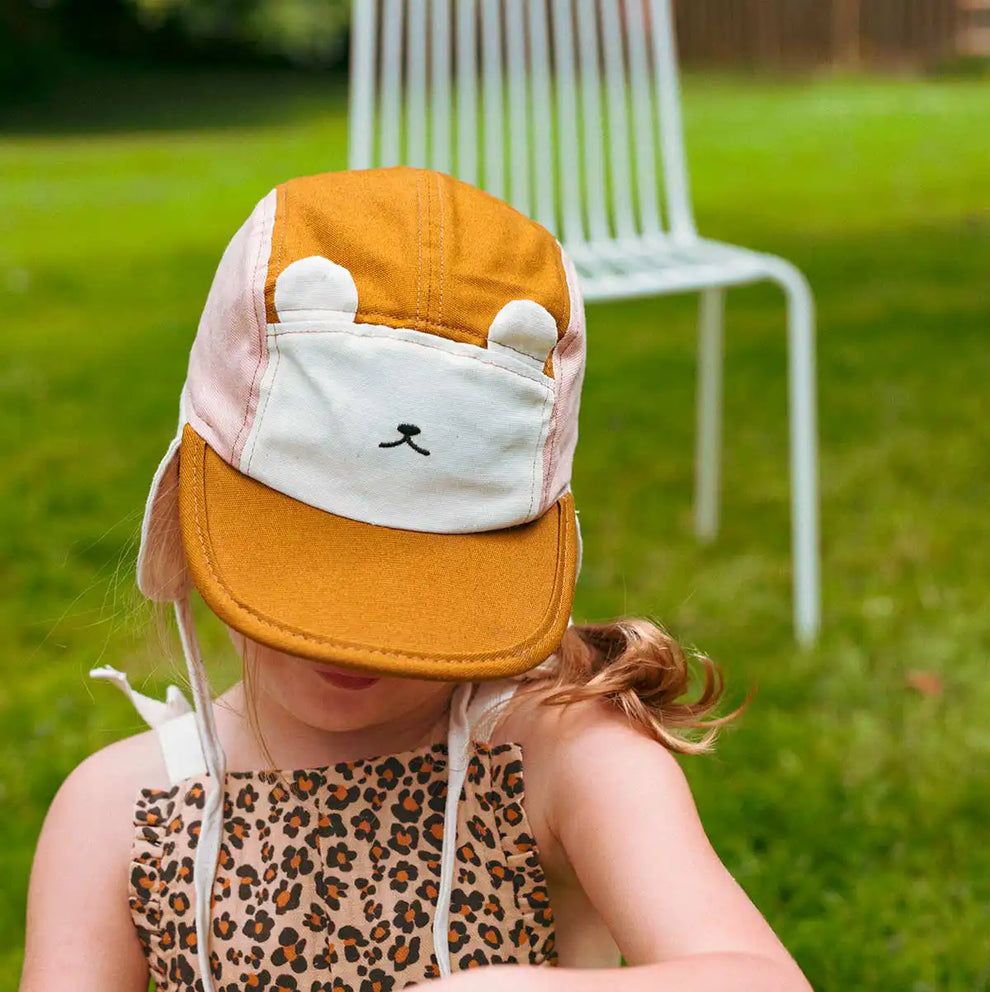 ki-et-la-camper-cap-anti-uv-bear-brown-natural-pink-kiet-kcb1bnp
