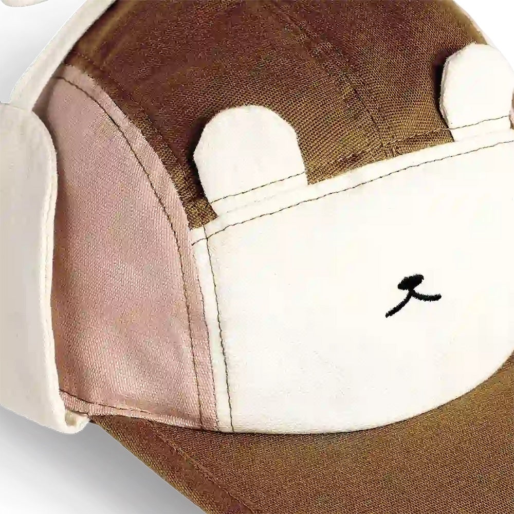 ki-et-la-camper-cap-anti-uv-bear-brown-natural-pink-kiet-kcb1bnp