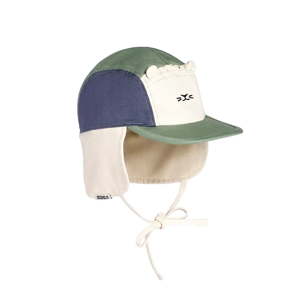 ki-et-la-camper-cap-anti-uv-lion-green-naturel-night-kiet-kcl1gnn
