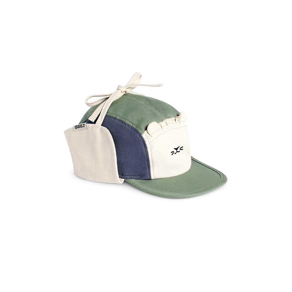 ki-et-la-camper-cap-anti-uv-lion-green-naturel-night-kiet-kcl1gnn