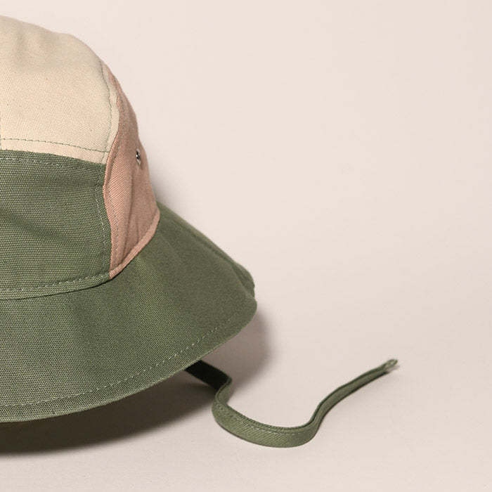 ki-et-la-camper-hat-anti-uv-green-natural-pink-kiet-kb1gnp-43-46cm