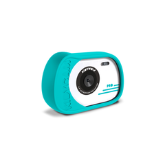 Kidywolf Waterproof Digital Camera Pro Cyan (New Version With Selfie Camera)