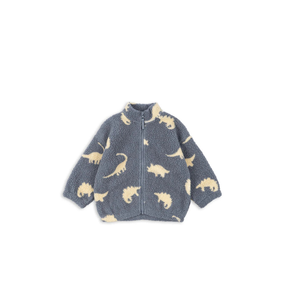 konge-sløjd-jody-teddy-jacket-grs-dino-mist-kong-w25ks103479-dinom-12m