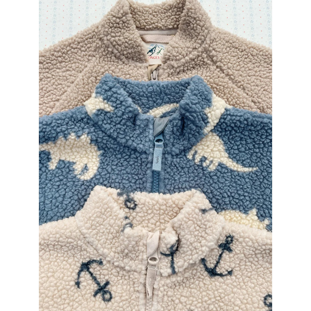 konge-sløjd-jody-teddy-jacket-grs-dino-mist-kong-w25ks103479-dinom-12m