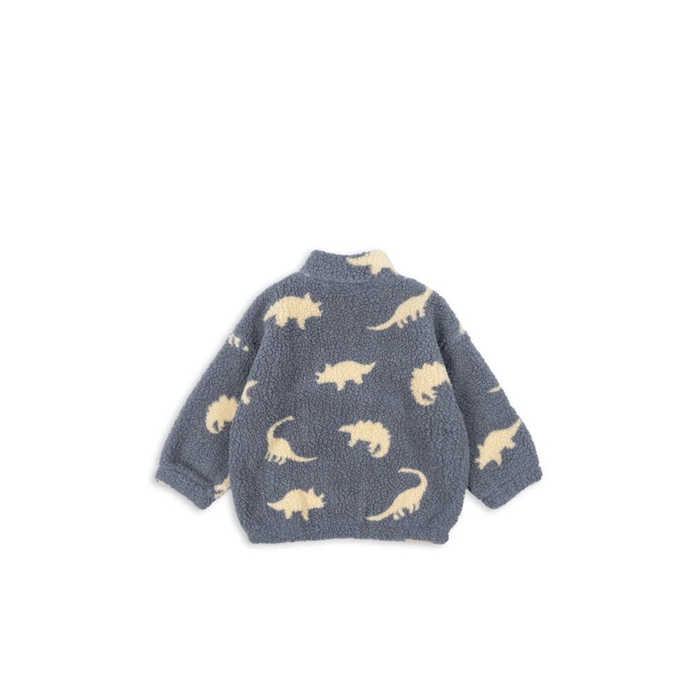 konge-sløjd-jody-teddy-jacket-grs-dino-mist-kong-w25ks103479-dinom-12m