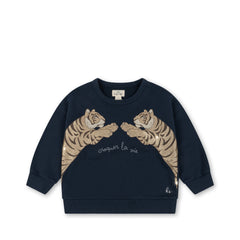 konge-sløjd-lou-sweat-shirt-gots-total-eclipse-kong-w23ks6430-te-2y