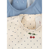 konges-sl-jd-2-pack-dinner-bib-with-sleeves-navy-dot-rain-washed