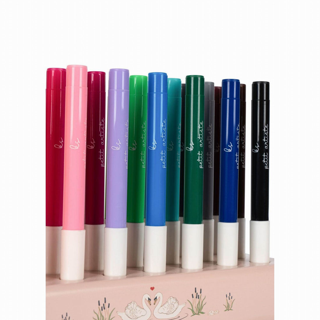 konges-sl-jd-markers-in-wooden-block-24-pcs-fsc-mizumi-big-stationery-kong-w24ks101597-mb-03