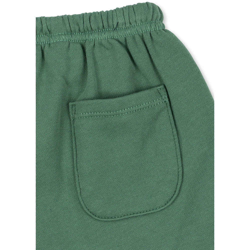 konges-sl-jd-spotty-sweat-shorts-gots-dark-ivy