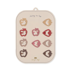 konges-sløjd-10-pack-junior-hair-clips-mix-fruit-kong-s23ks4780-fruit