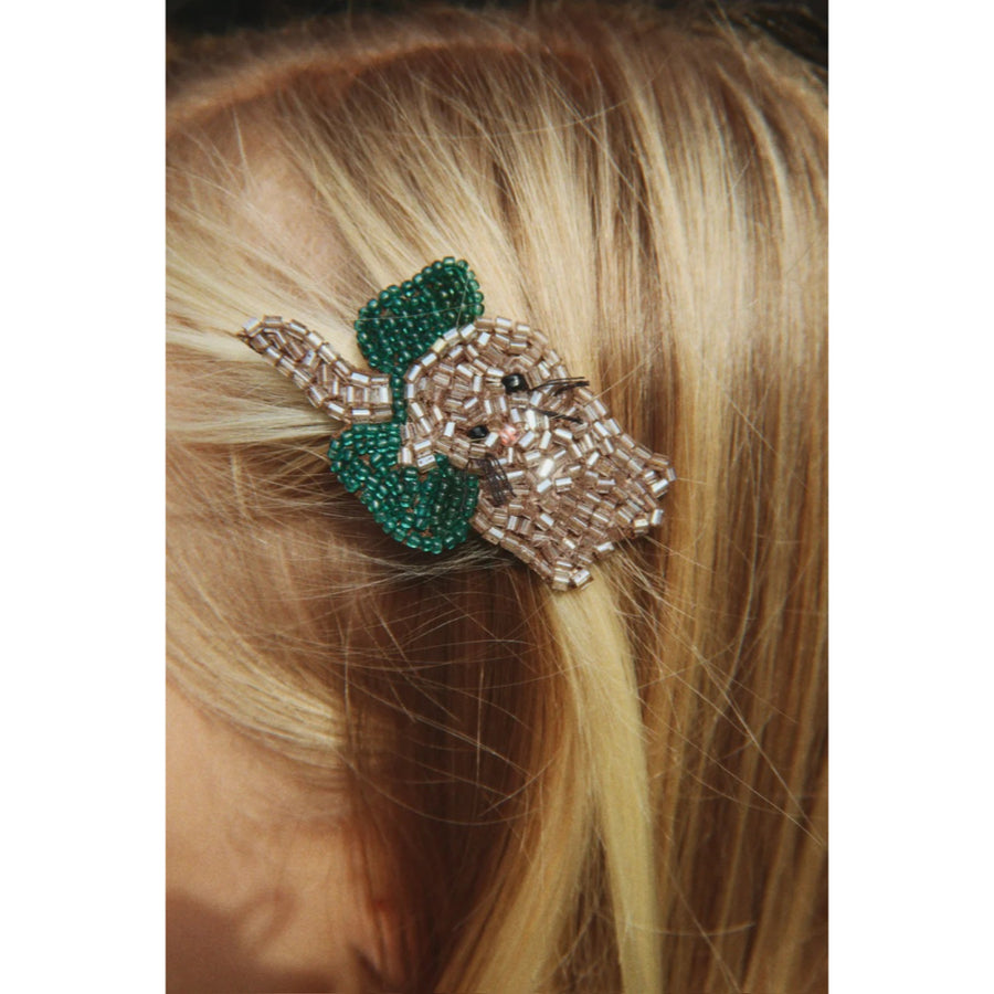 konges-sløjd-2-pack-bow-kitty-beaded-hair-clip-bow-kitty-kong-w25ks104048-bk-os