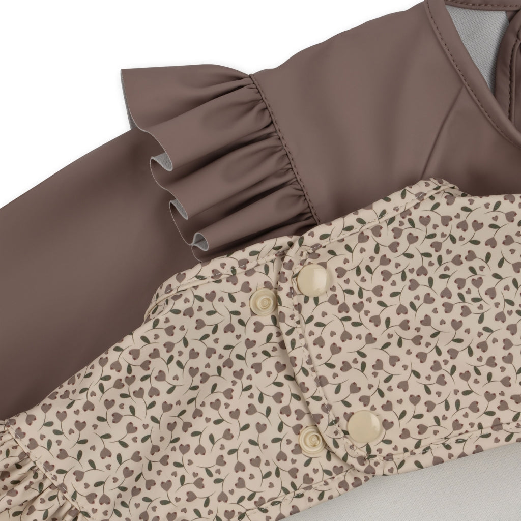 konges-sløjd-2-pack-dinner-bib-with-sleeves-and-frill-milk-tank-antler-kong-s24ks100008-mta-6-12m