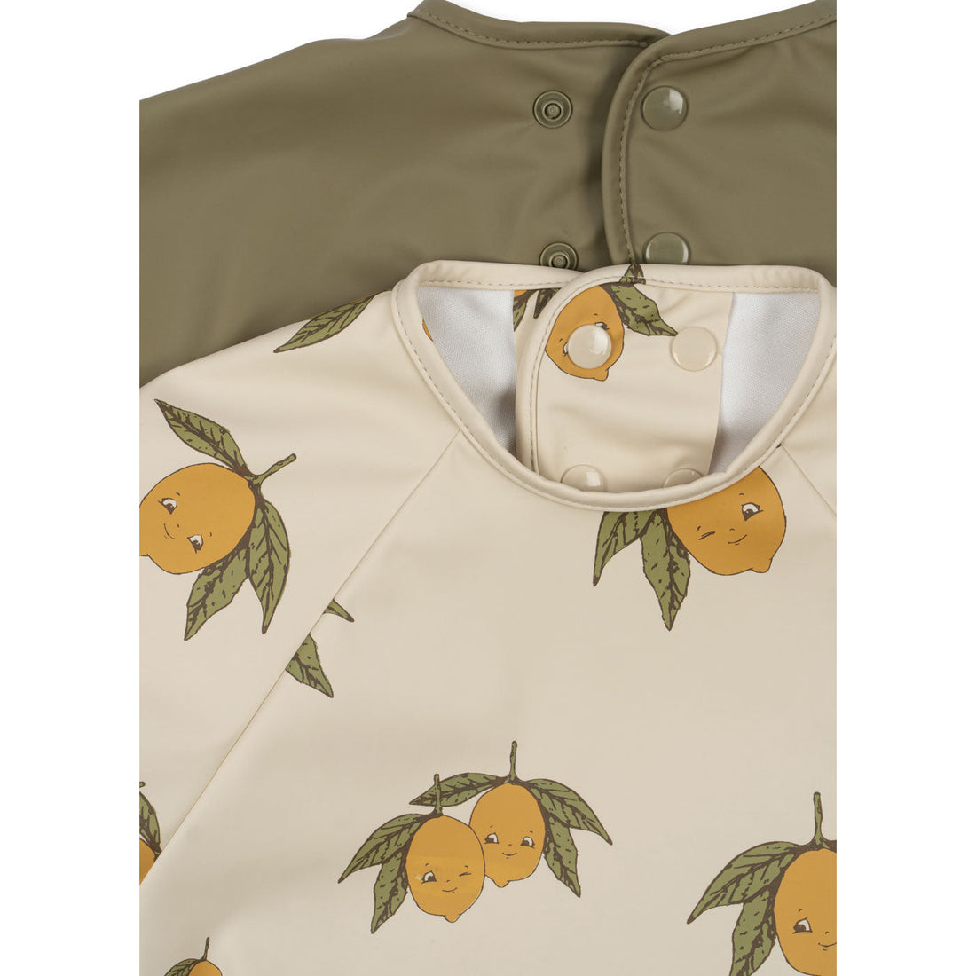 konges-sløjd-2-pack-dinner-bib-with-sleeves-sweet-and-sour-aloe-kong-s25ks102624-sasa-6-12m