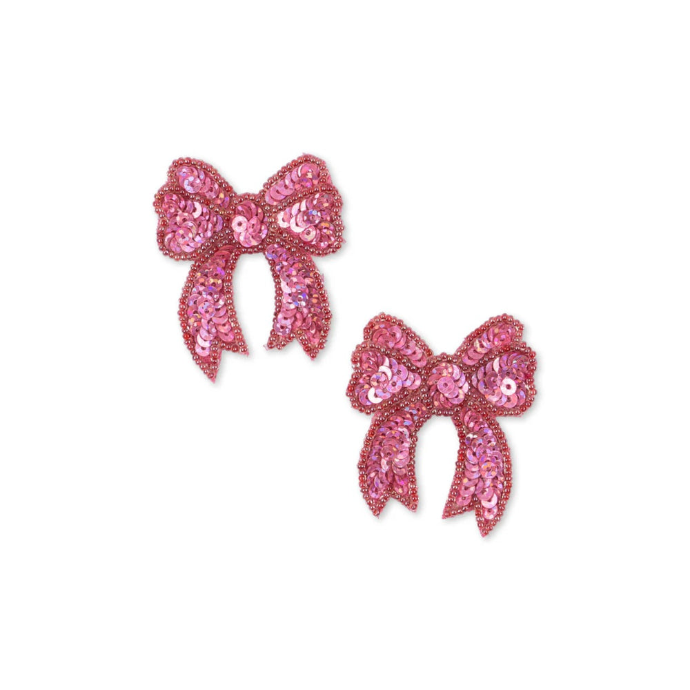 konges-sløjd-2-pack-sequin-bow-hair-clip-rapture-rose-one-size-kong-w25ks103649-rr-os