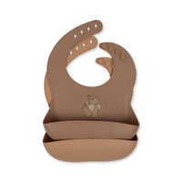 konges-sløjd-2-pack-silicone-bib-everyday-uniform-blush-os-kong-s24ks100026-eub-os