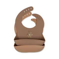 konges-sløjd-2-pack-silicone-bib-everyday-uniform-blush-os-kong-s24ks100026-eub-os