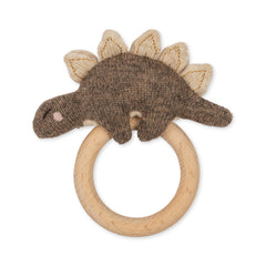 konges-slojd-activity-knit-ring-dino-brown-melange-kong-w23ks5859-bm-os