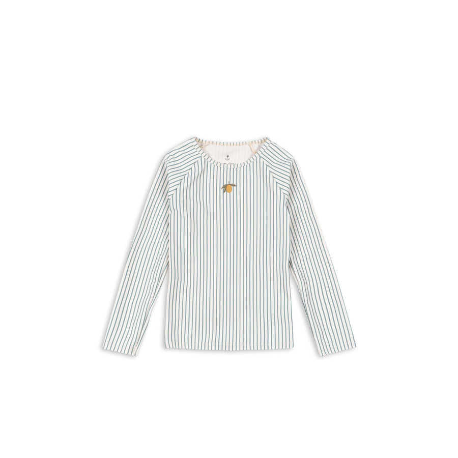 konges-sløjd-aster-swim-blouse-grs-tea-stripe-kong-s25ks103271-teas-12m