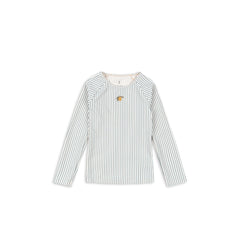 konges-sløjd-aster-swim-blouse-grs-tea-stripe-kong-s25ks103271-teas-12m