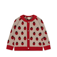konges-sløjd-belou-knit-cardigan-ladybug-kong-w23ks6077-lb-12m