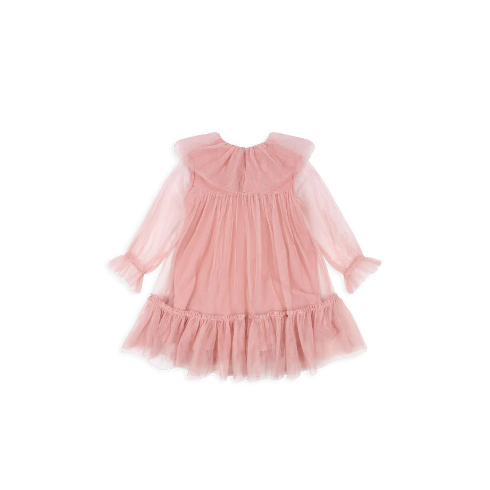 konges-sløjd-bow-dress-mellow-rose-kong-w25ks104240-mr-2y