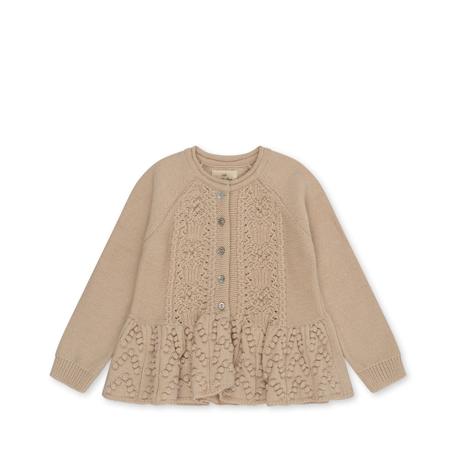 konges-sløjd-cabby-frill-cardigan-almond-milk-kong-w23ks5923-am-3y