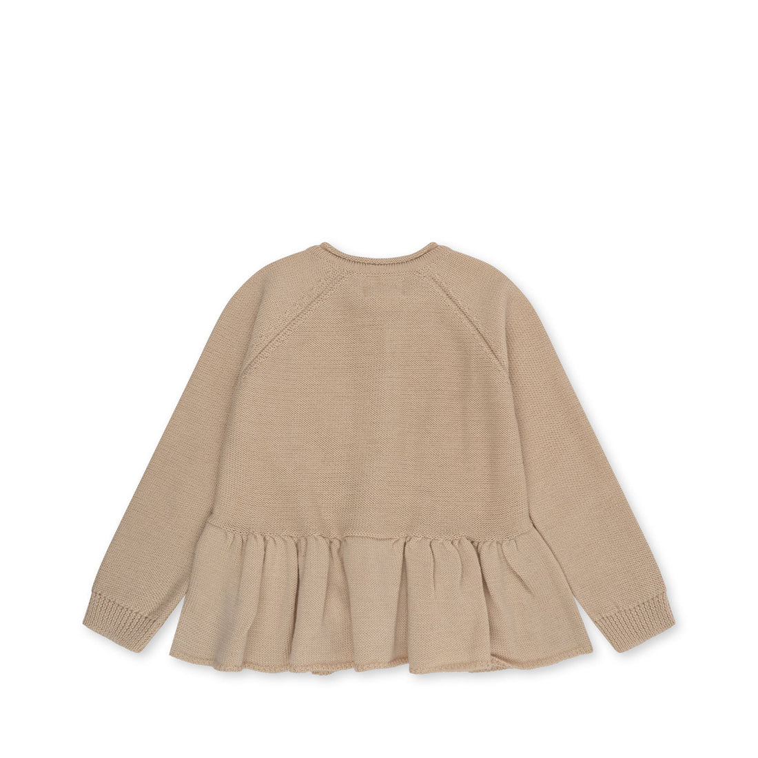 konges-sløjd-cabby-frill-cardigan-almond-milk-kong-w23ks5923-am-3y