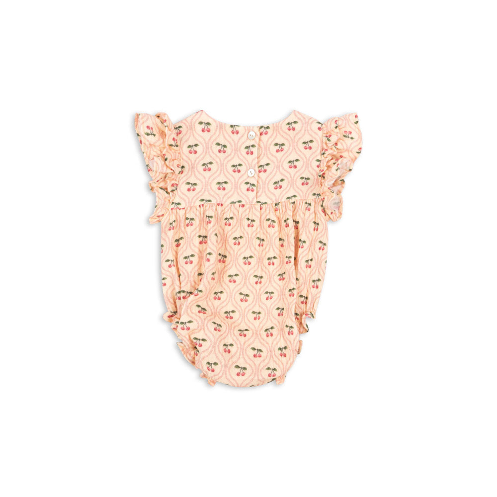 konges-slojd-coco-romper-gots-cherry-pink-motif-clothing-wear-fashion-kong-s25ks103068-cpm-3m