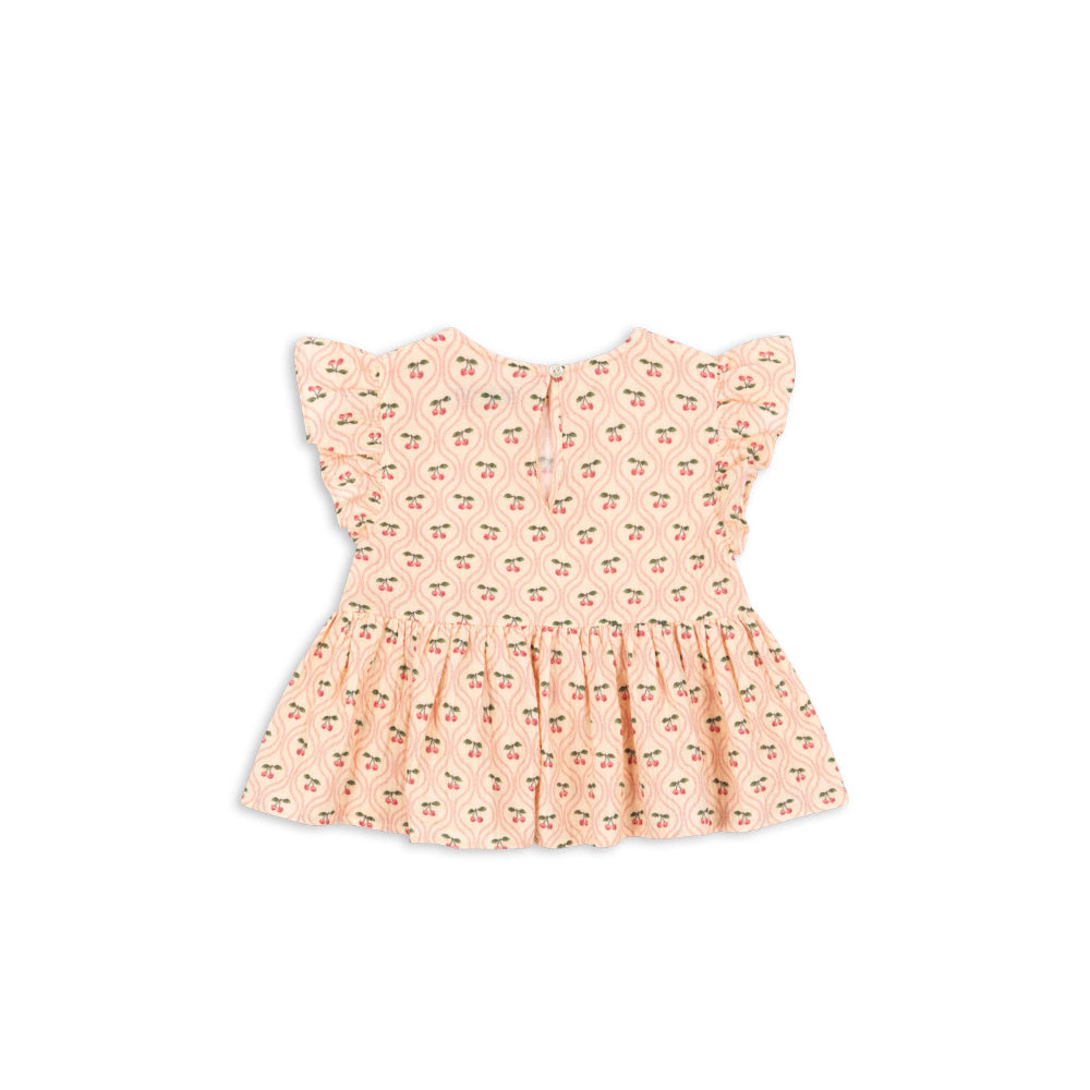 konges-slojd-coco-top-gots-cherry-pink-motif-clothing-wear-fashion-kong-s25ks103205-cpm-12m