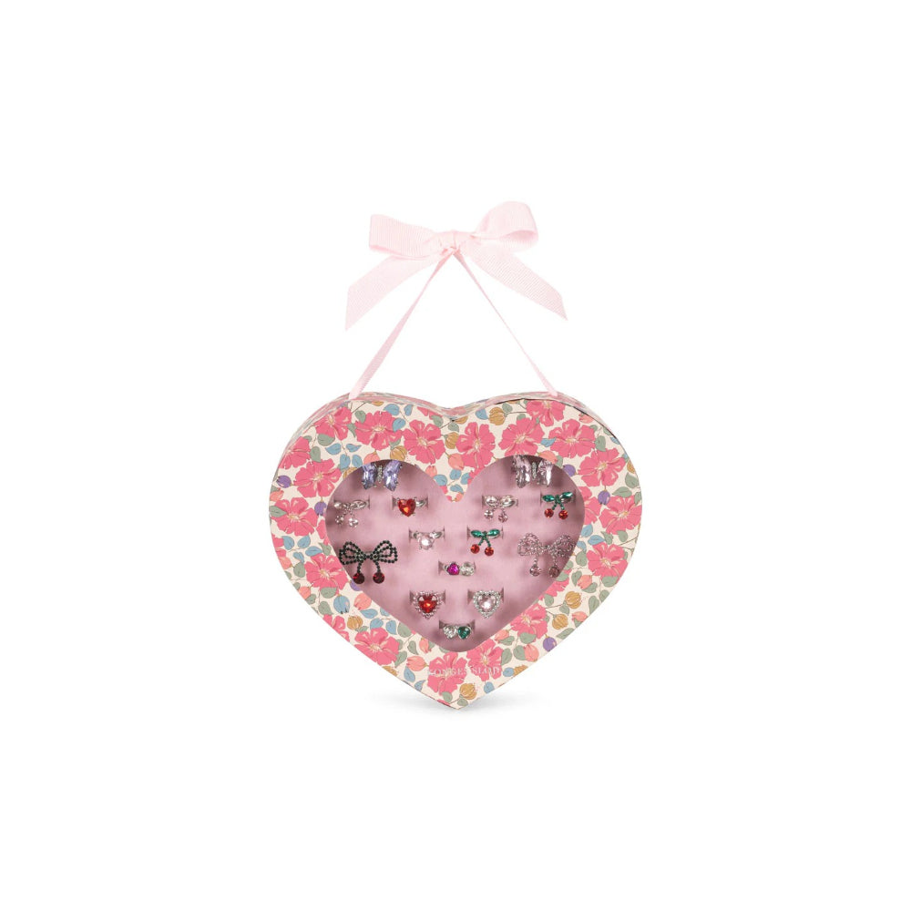 konges-sløjd-dreamy-ring-set-14pcs-multi-kong-w25ks103255-multi-os