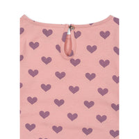 Konges Sløjd Drey Slit Blouse GOTS - Hortensia Coeur