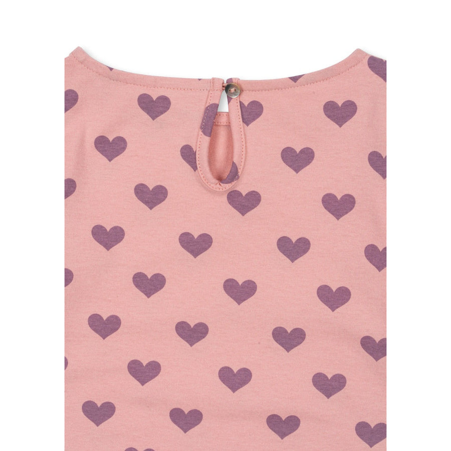 Konges Sløjd Drey Slit Blouse GOTS - Hortensia Coeur