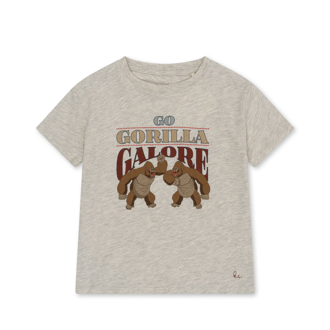 konges-slojd-famo-tee-gots-off-white-melange-kong-s24ks100259-owm-12m