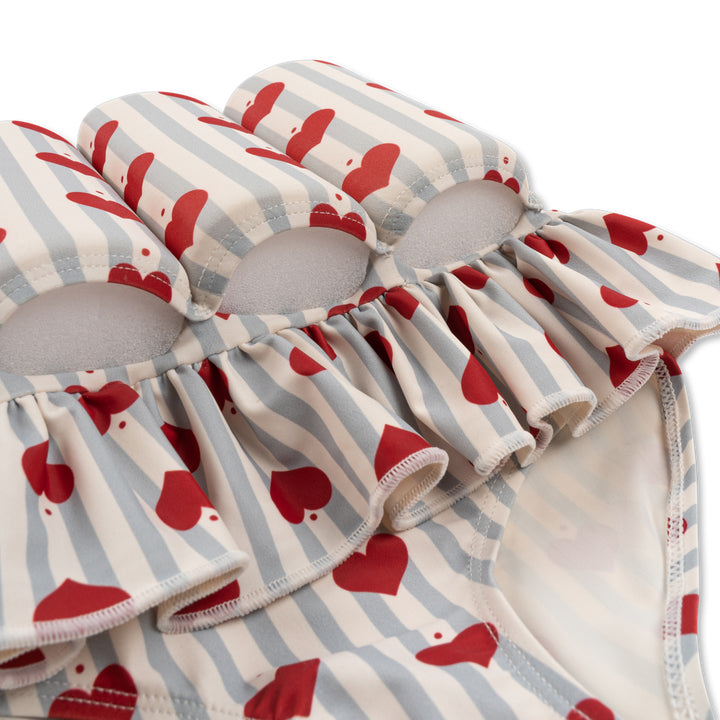 konges-sløjd-float-swimsuit-frill-amour-blue-stripe-kong-s23ks4291-ab-12m