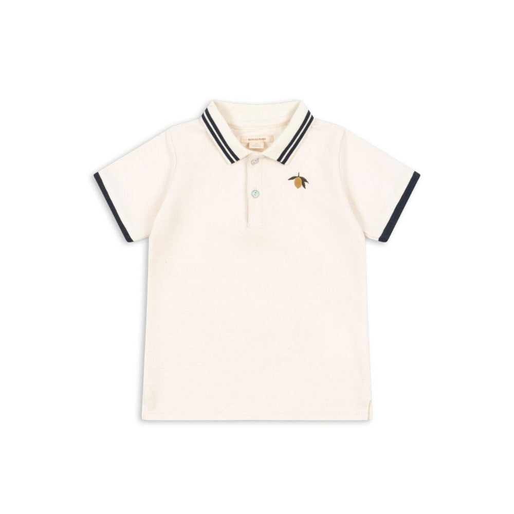 konges-sløjd-florian-polo-shirt-gots-antique-white-kong-s25ks103304-aw-12m