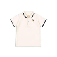 konges-sløjd-florian-polo-shirt-gots-antique-white-kong-s25ks103304-aw-12m
