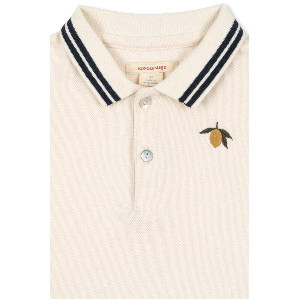 konges-sløjd-florian-polo-shirt-gots-antique-white-kong-s25ks103304-aw-12m