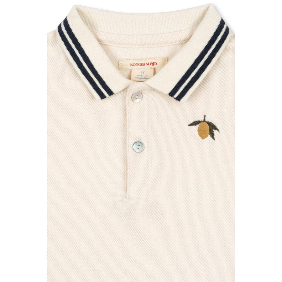 konges-sløjd-florian-polo-shirt-gots-antique-white-kong-s25ks103304-aw-12m