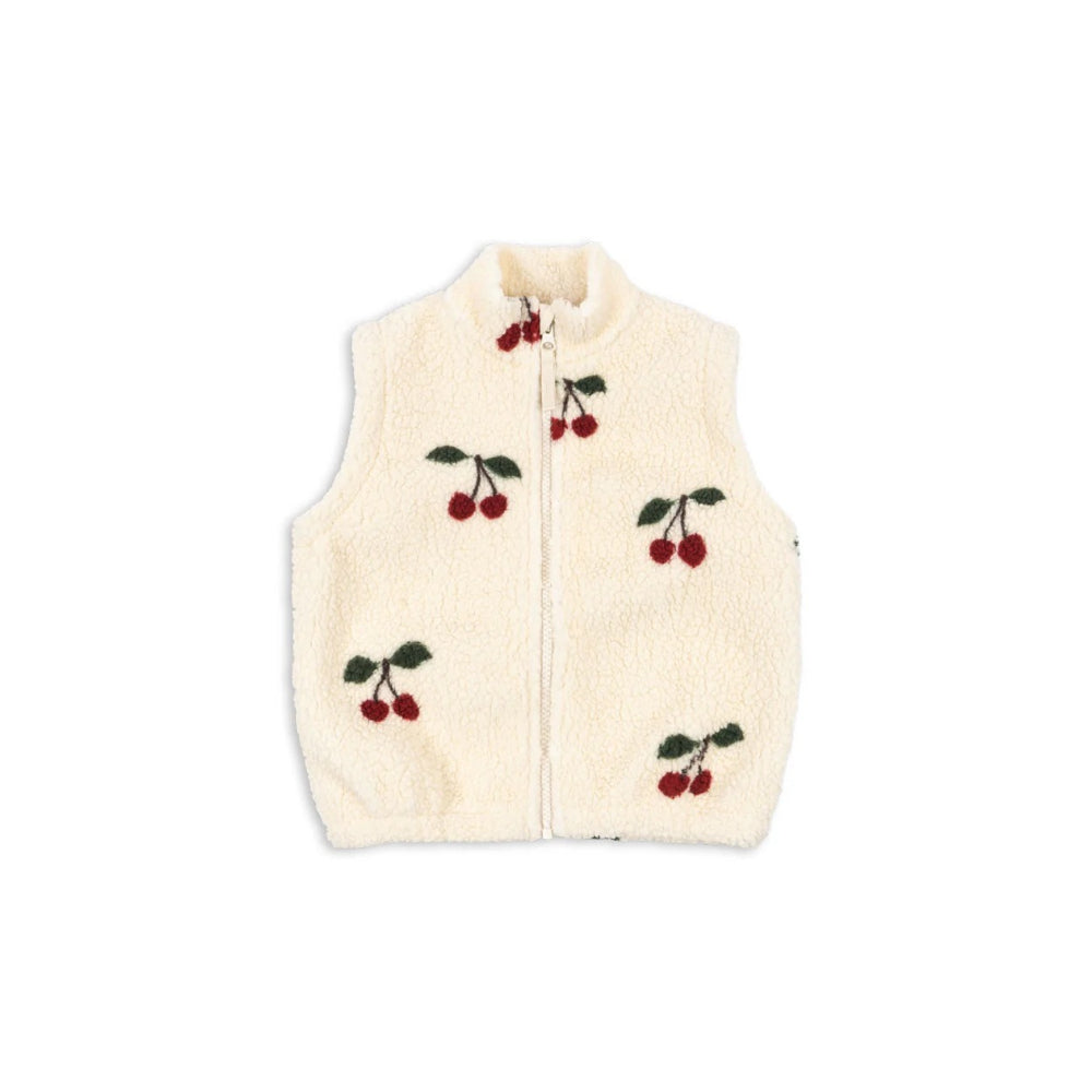 konges-sløjd-jody-teddy-vest-grs-ma-grande-cerise-kong-w25ks103481-mgc-12m