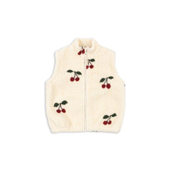 konges-sløjd-jody-teddy-vest-grs-ma-grande-cerise-kong-w25ks103481-mgc-12m
