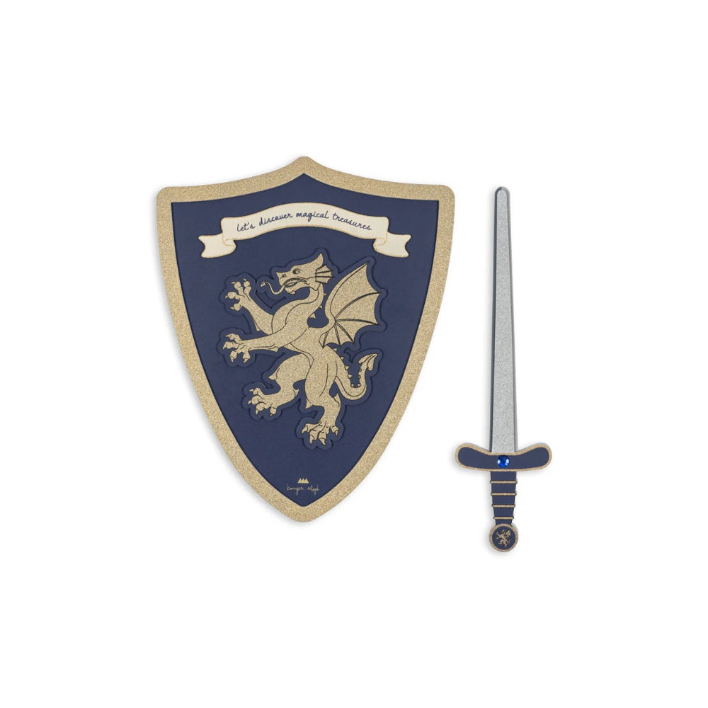 konges-sløjd-knight-sword-and-shield-midnight-navy-kong-w25ks101505-mn-os